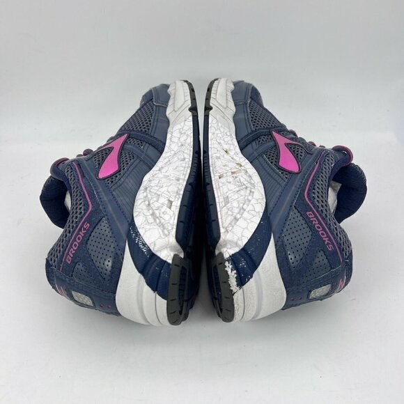 Brooks Womens Addiction A12 Lace Up Blue Athletic Running Shoes Size US 11.5 - Picture 10 of 12